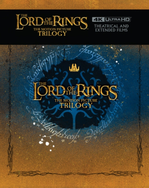 The Lord Of The Rings Trilogy Extended Cut 4K HD Steelbook