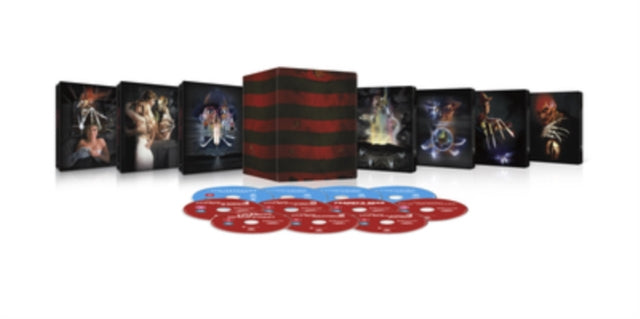 Pre-Order: A Nightmare On Elm Street 1-7 Complete Collection 4K Blu-Ray Steelbook