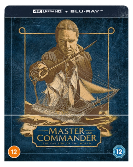 Master And Commander- The Far Side Of The World2 Disc 4k Ultra HD Blu-Ray Steelbook