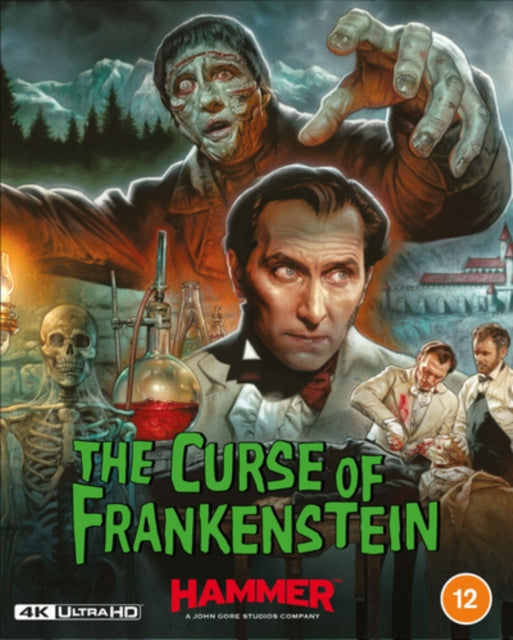 The Curse Of Frankenstein 4K + Blu-Ray 3 Disc