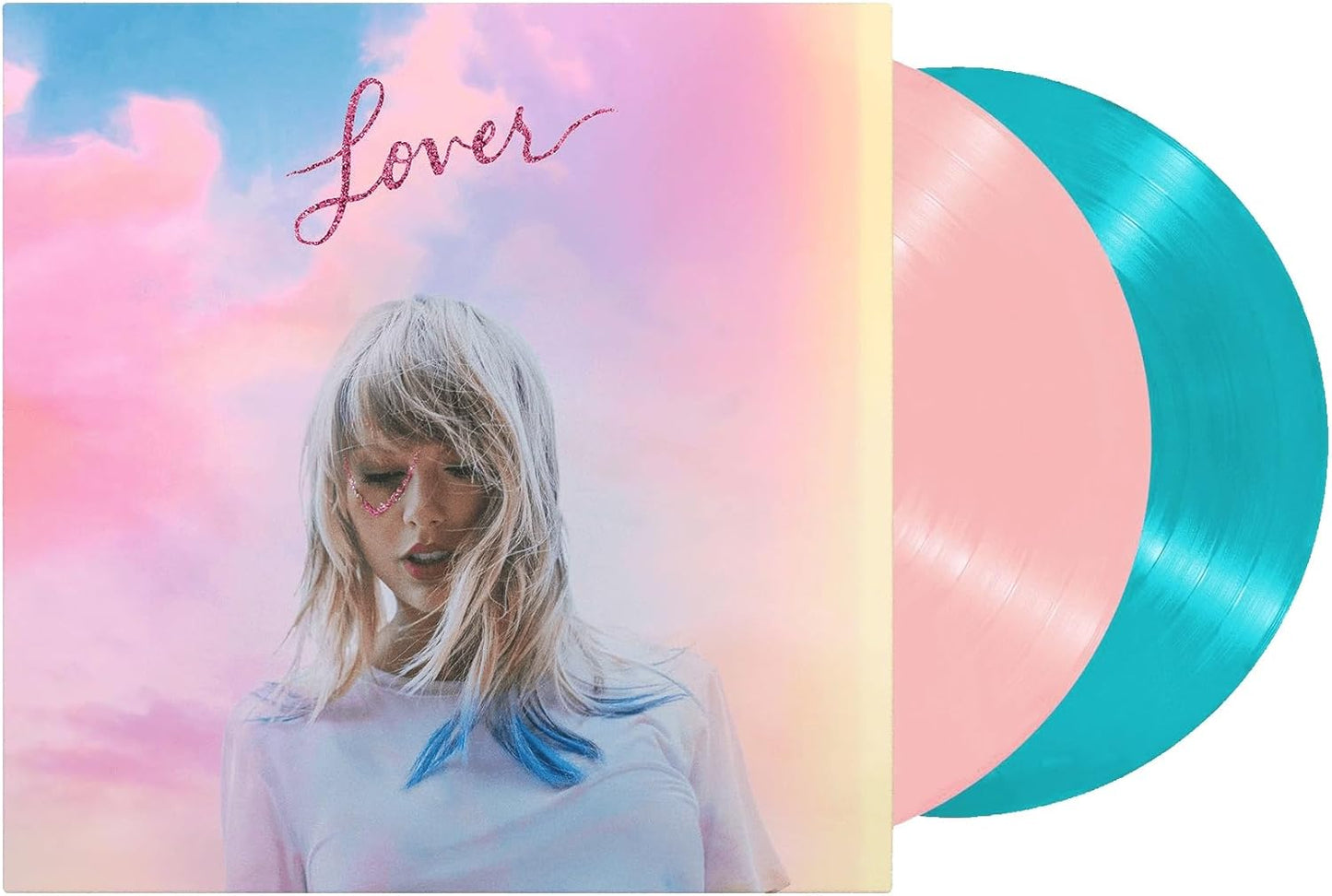 Taylor Swift - Lover 12" Double Vinyl Pink/Blue