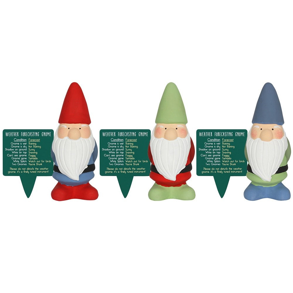 Garden Gnome Decorative Ornament Weather Forecasting Pot Pal Buddy 14cm