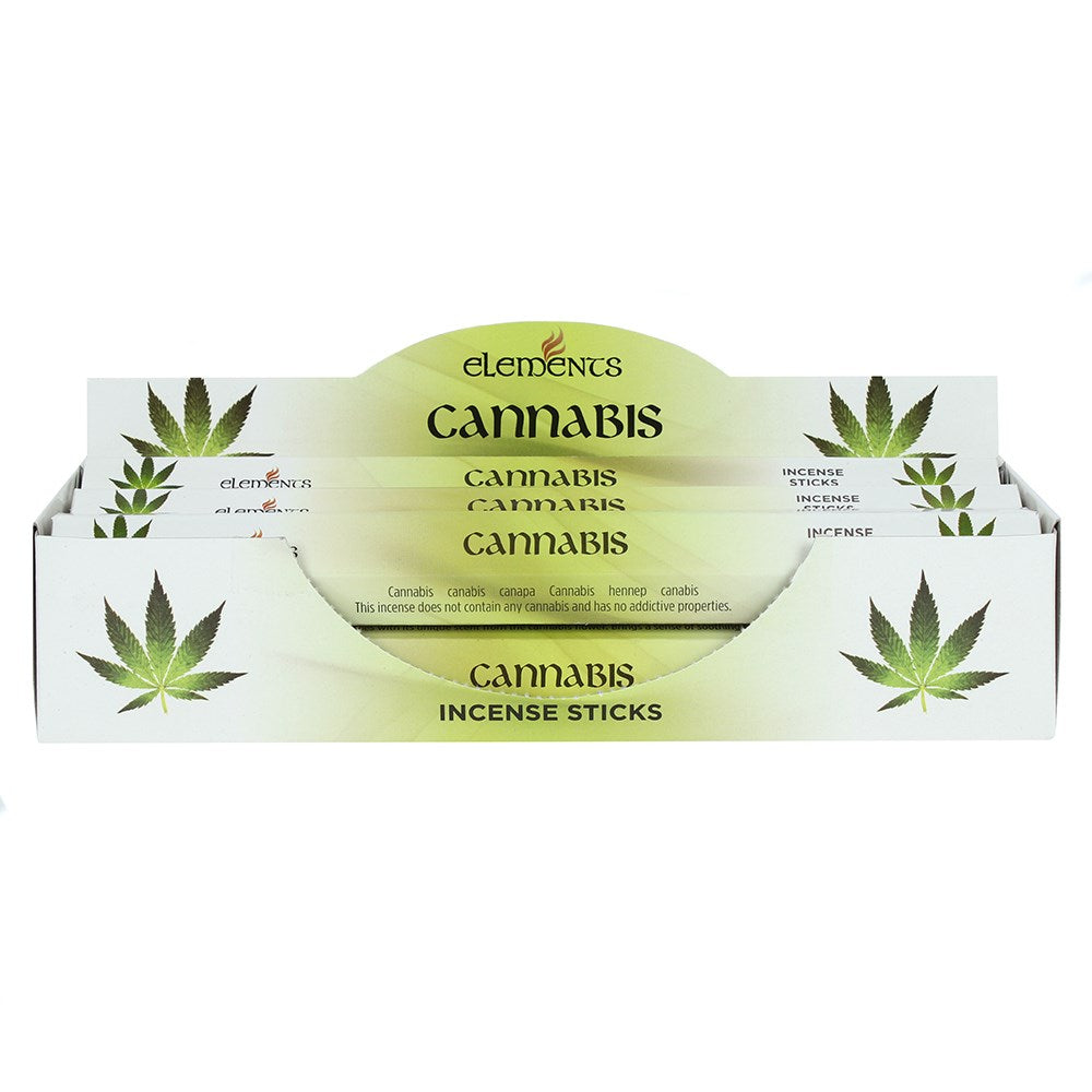 Elements: Cannabis Incense Sticks 6pk