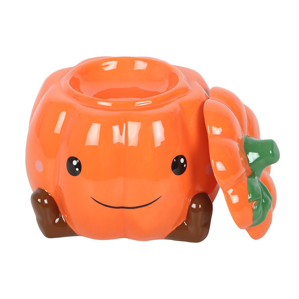 Cute Smiling Pumpkin Oil Burner