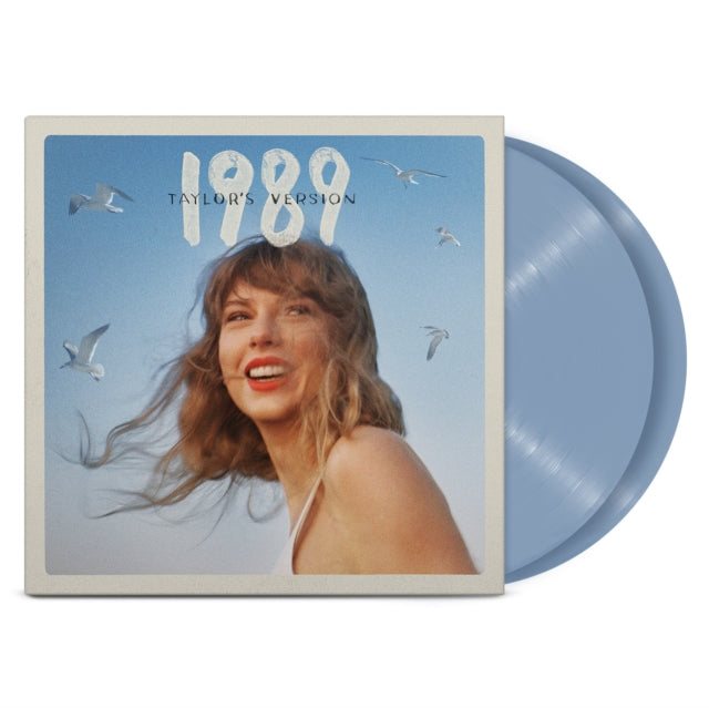 1989 (Taylor's Version) by Taylor Swift Crystal Skies Blue Coloured Vinyl