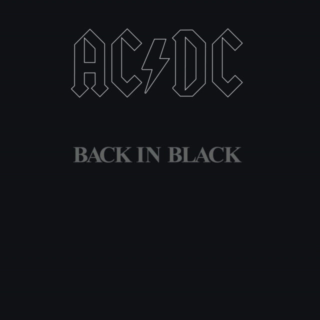 Back in Black -by AC/DC 12"