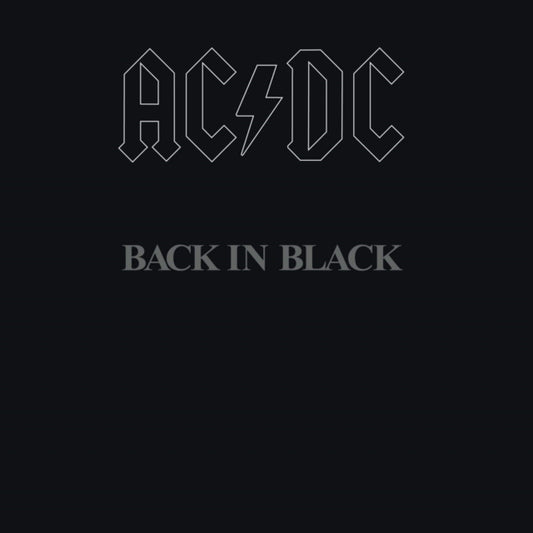 Back in Black -by AC/DC 12"