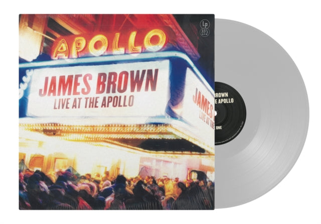 JAMES BROWN Live At The Apollo - New & Sealed CLEAR LP Vinyl  60s Soul R&B