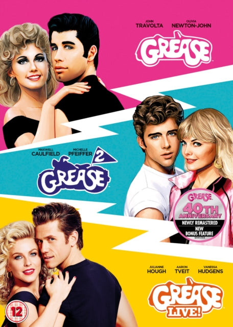 Grease 3 Movie Collection DVD