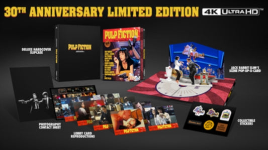 Pulp Fiction 4k Ultra HD 30th Anniversary Collectors Edition