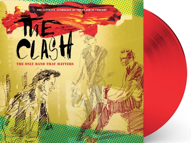 Only Band That Matters by The Clash (12" Red Coloured Vinyl)