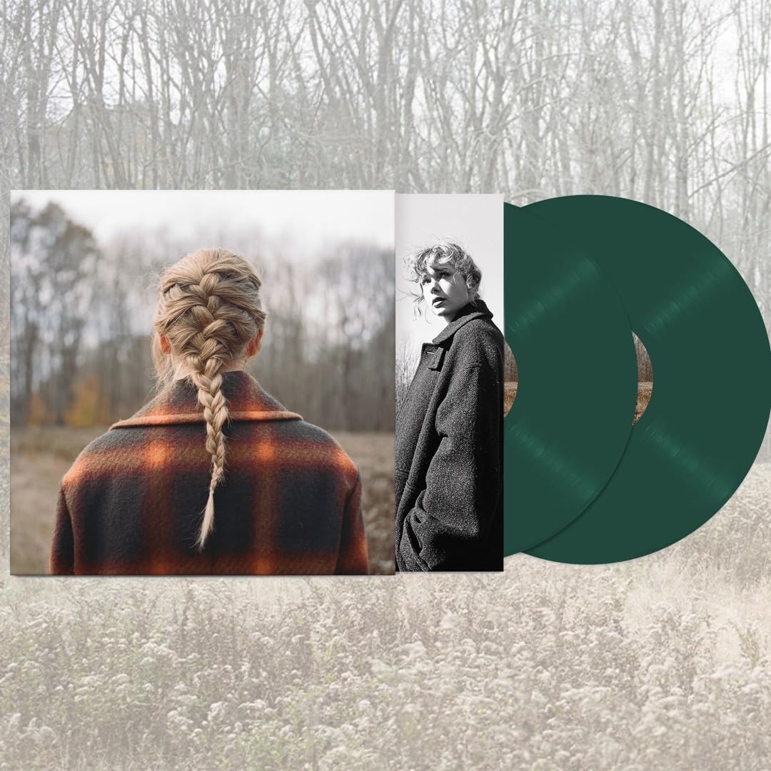 evermore [deluxe version] Exclusive Green by Taylor Swift (Record, 2021)