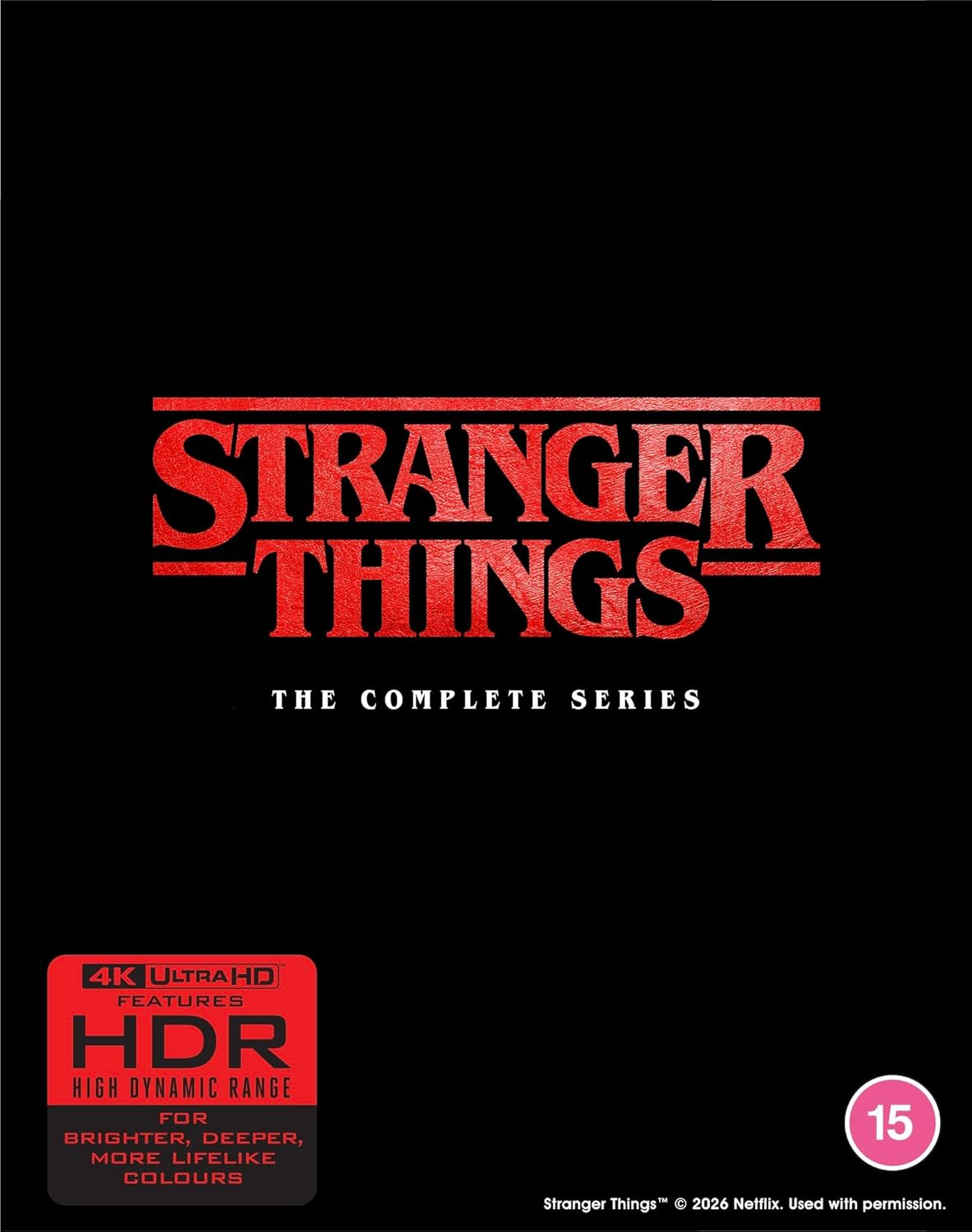 PRE-ORDER: Stranger Things Complete Series 4K HDR Collection