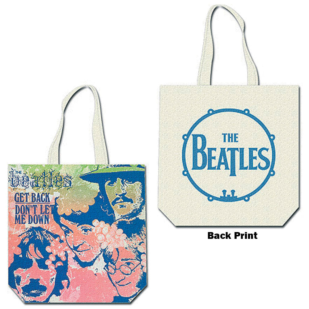 The Beatles Tote Bag: Get Back  Multicolor