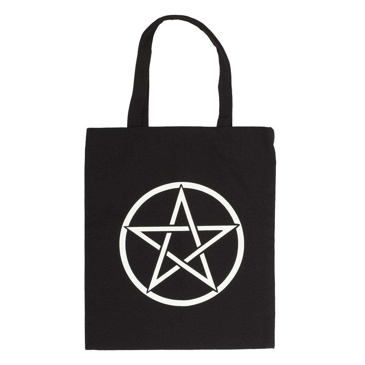 Pentagram Poly cotton Tote Bag