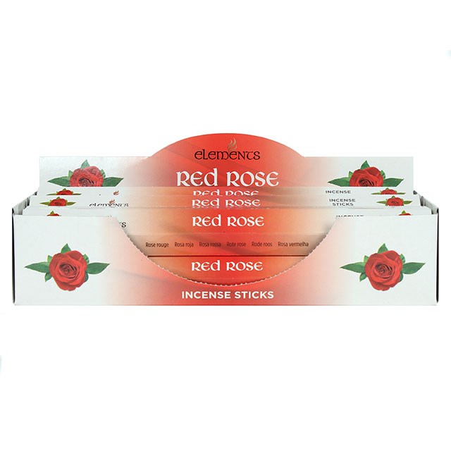 Red Rose Incense 6PK