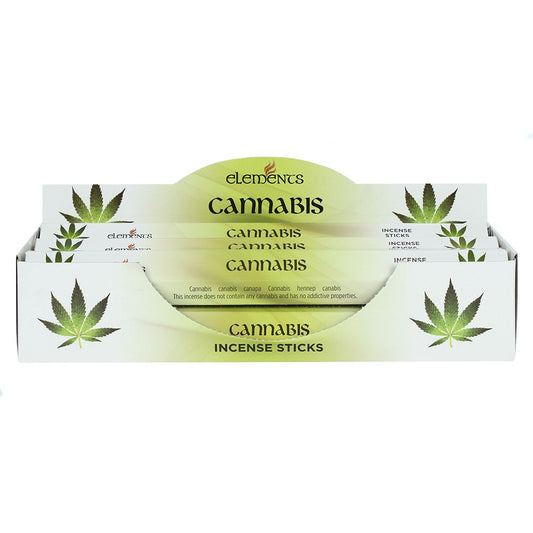 Elements: Cannabis Incense Sticks 6pk