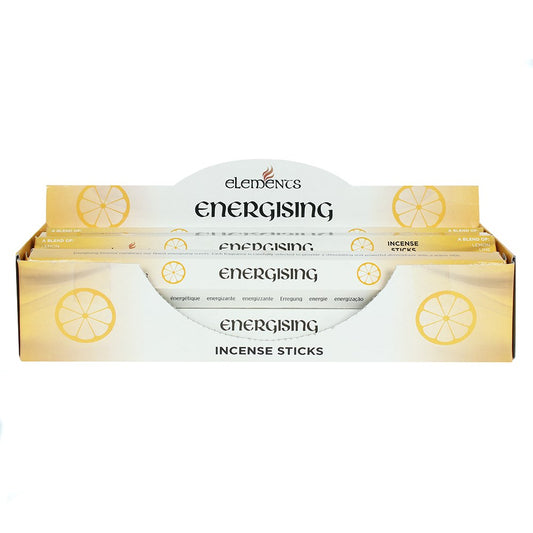 Elements energising incense sticks 6pk