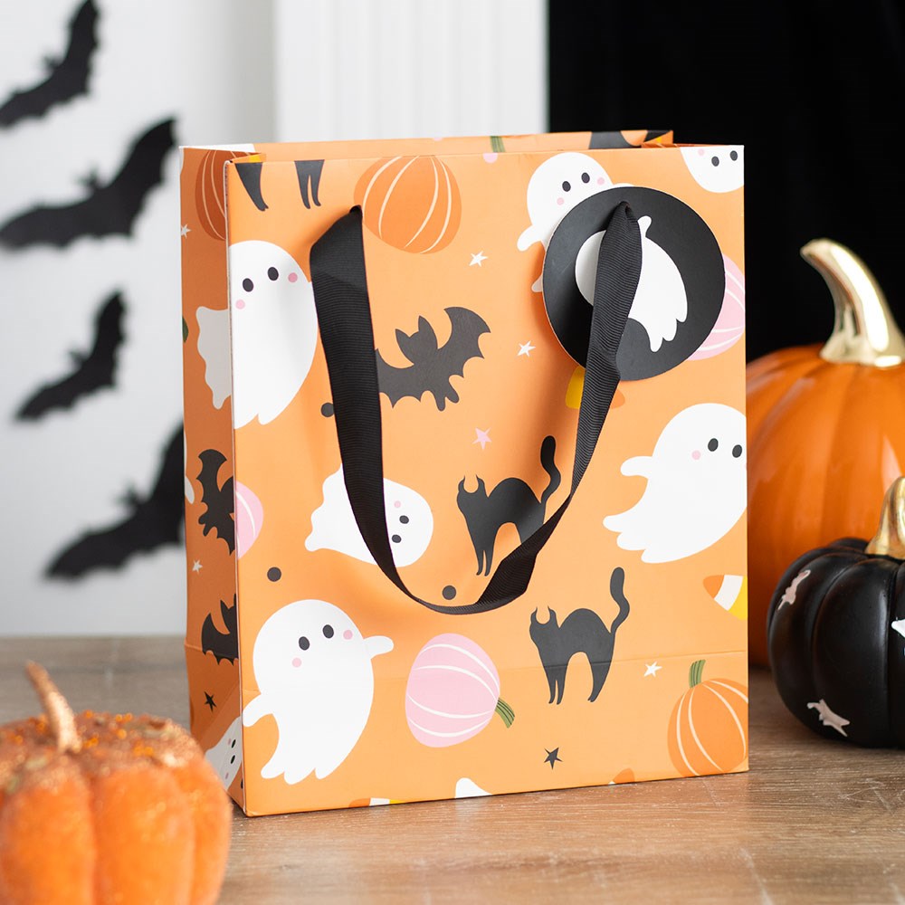 23cm Medium Monster Mash Printed Gift Bag