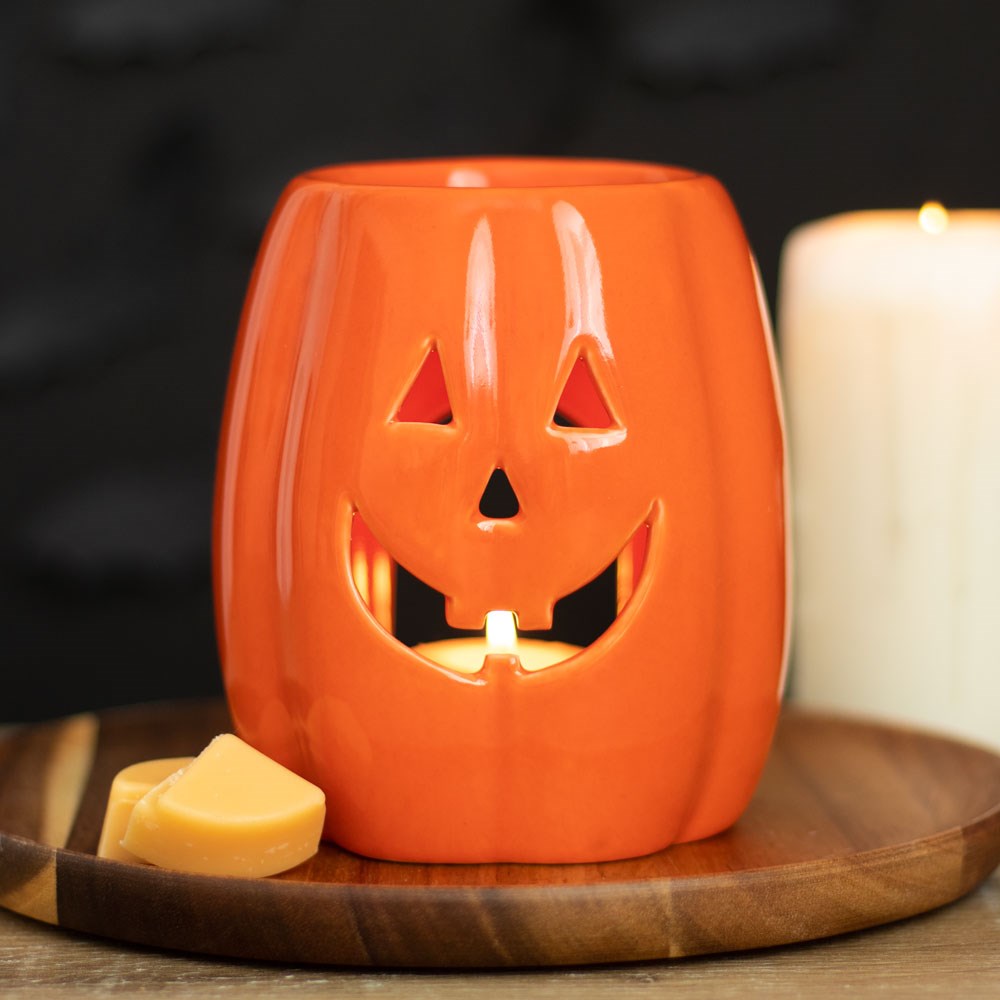 Jack-o'-Lantern Oil Burner And Wax Warmer