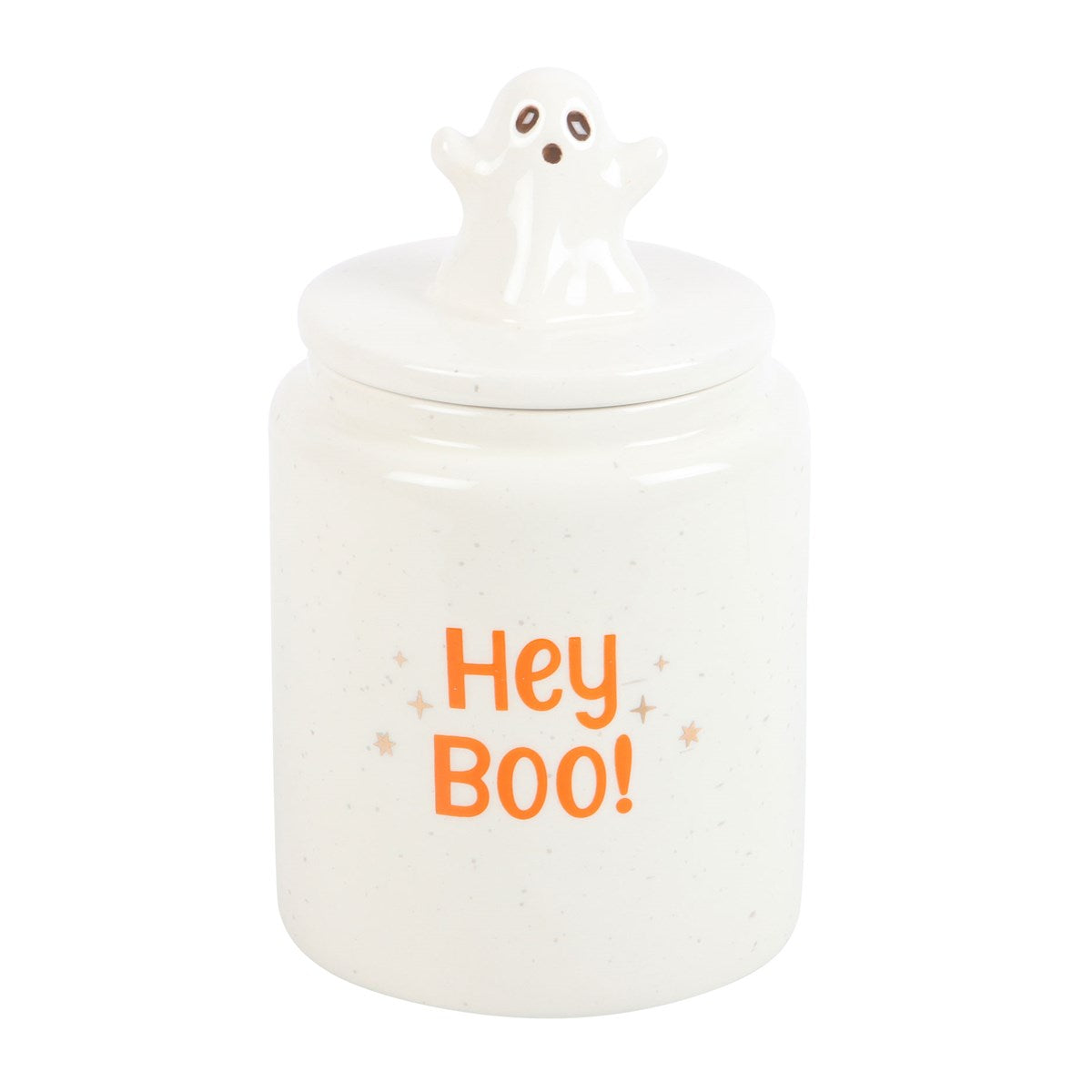 Hey Boo Ghost Storage Jar 14.5cm