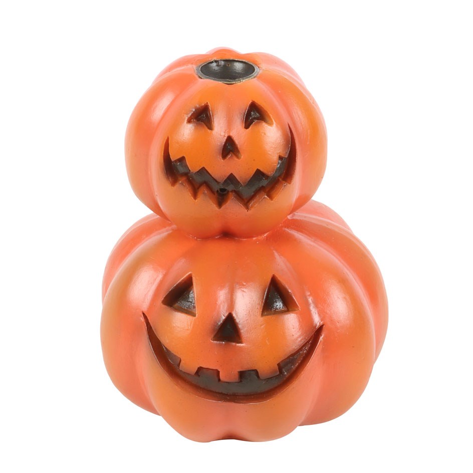 Stacked Pumpkins Backflow Incense Cone burner