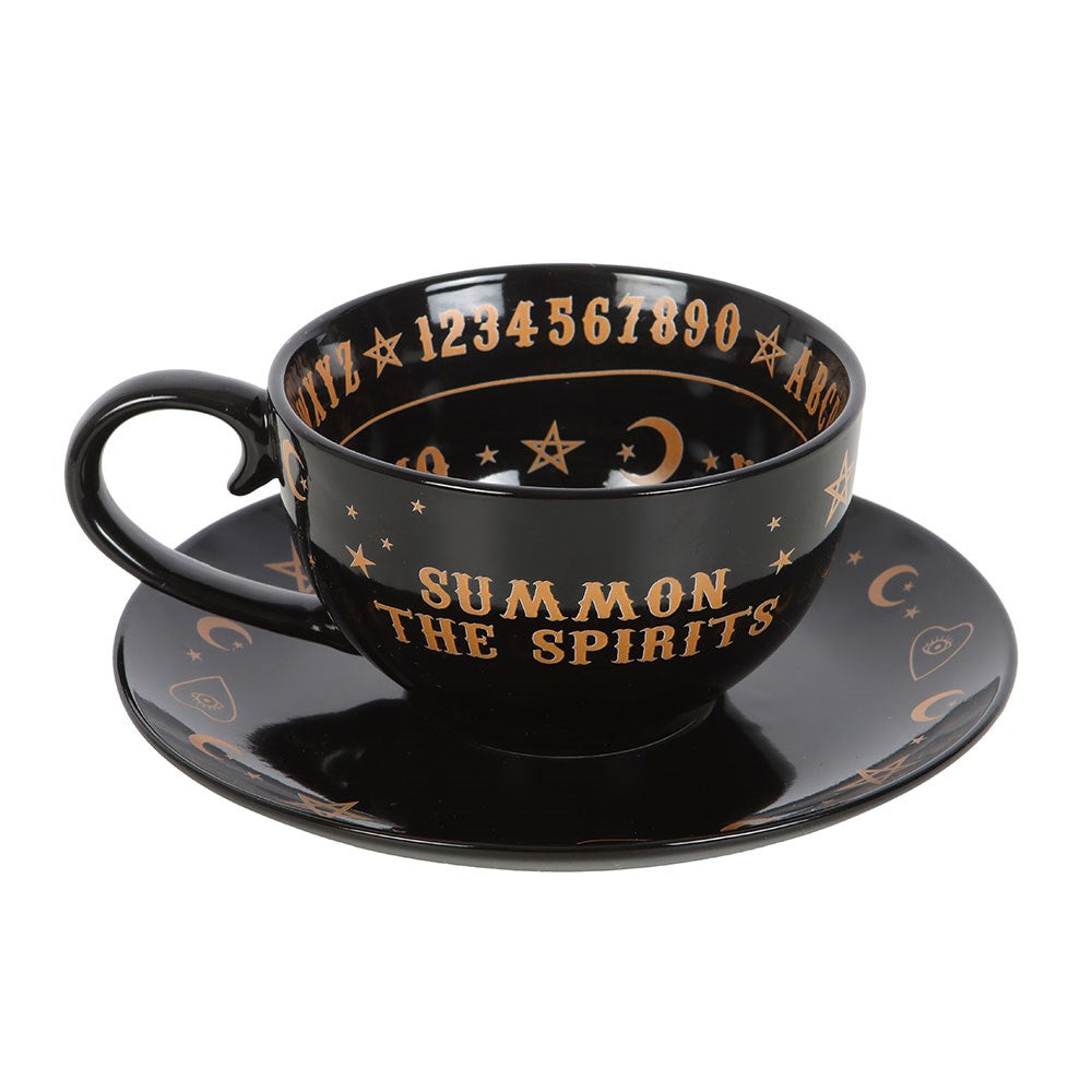 Talking Board Black Magic teacup and Saucer
