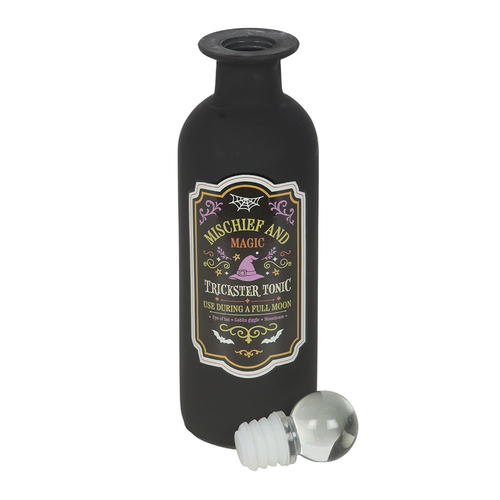Mischief And Magic Glass Bottle