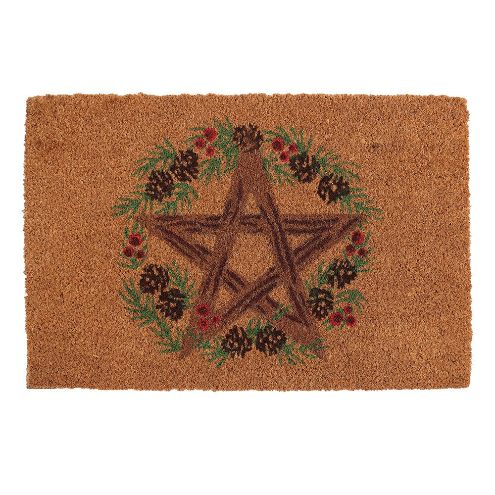 Natural Winter Solstice Door Mat
