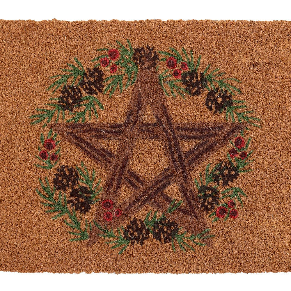 Natural Winter Solstice Door Mat