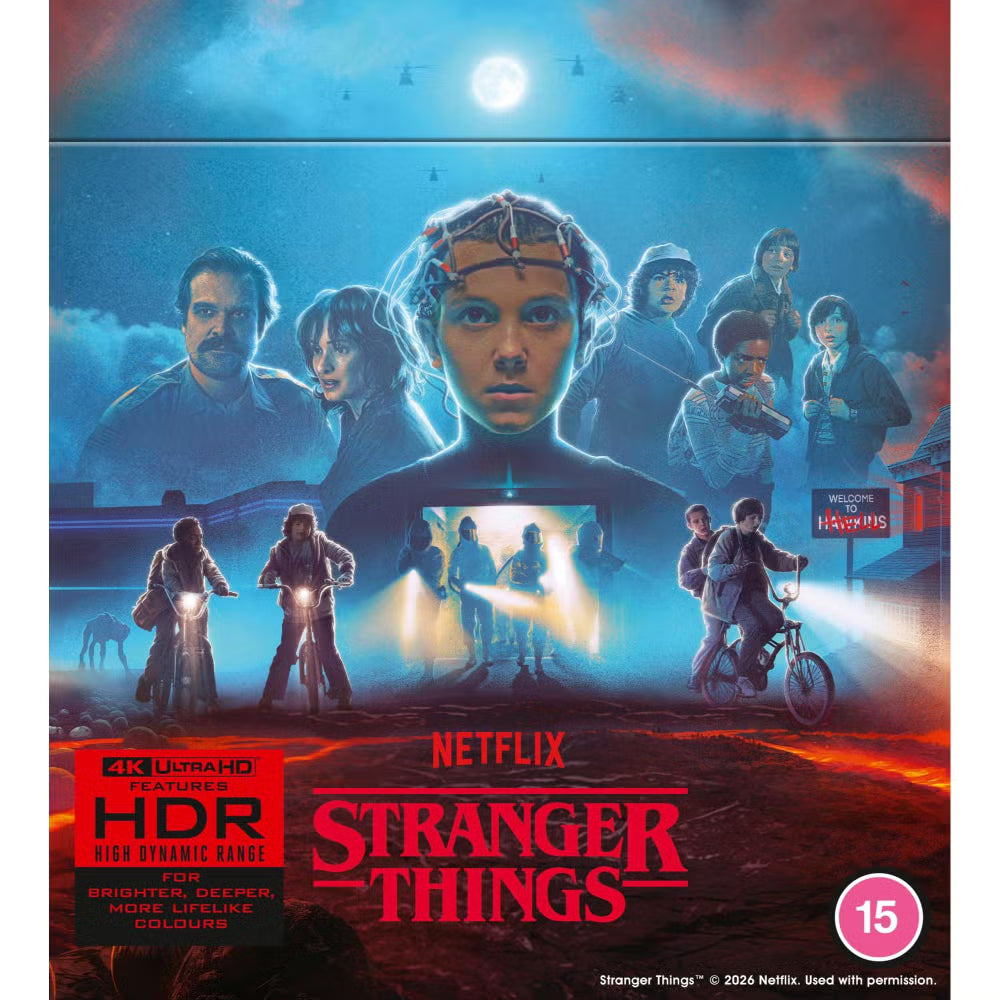 PRE-Order: Stranger Things Complete Series deluxe edition Blu-Ray/4K